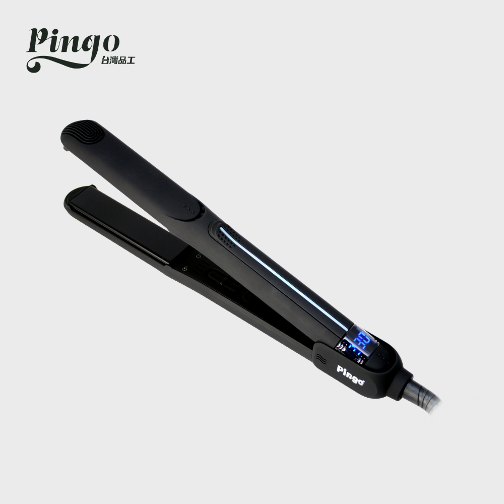 Pingo 台灣品工 PRO X1鈦空黑LED專業離子夾